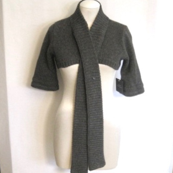 Robert Rodriguez Cropped Shrug Sweater - Picture 1 of 8